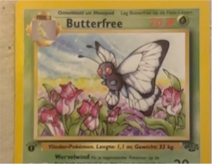 Butterfree, graded 8.5