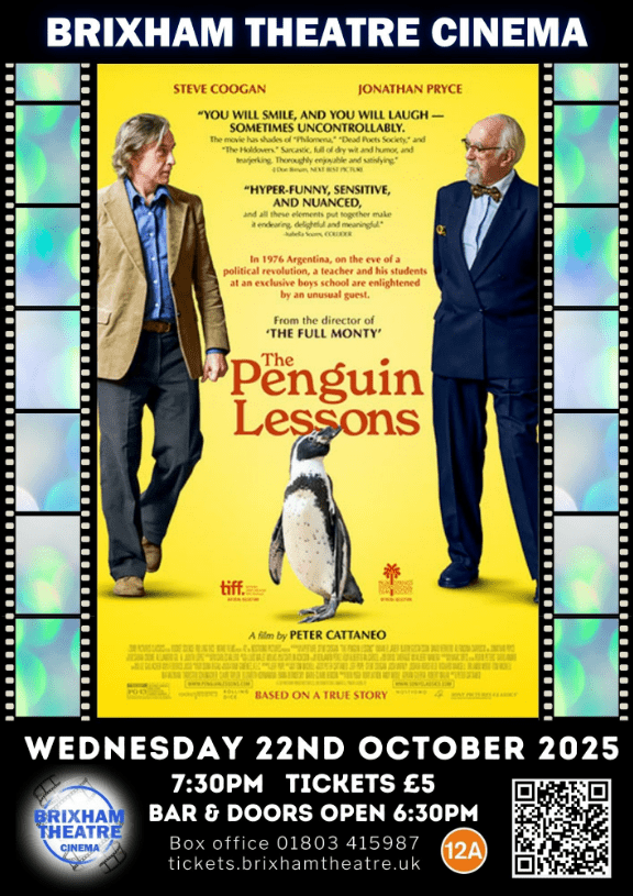 Movie - The Penguin Lessons (2024 Cert. 12A)