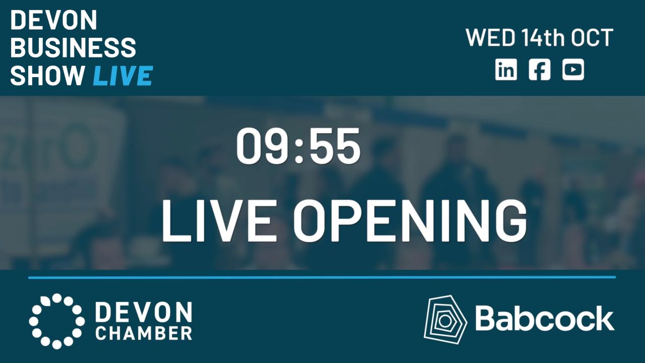 Opening the Show & Launching Global Devon