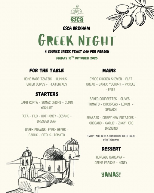 Esca Greek Night