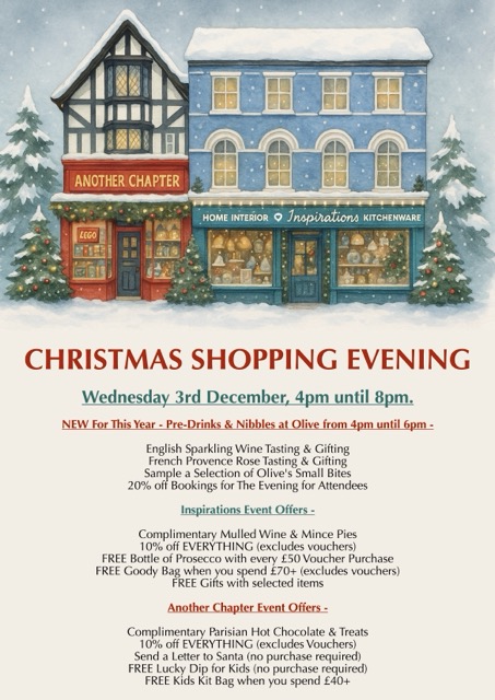 Christmas Shopping Evening