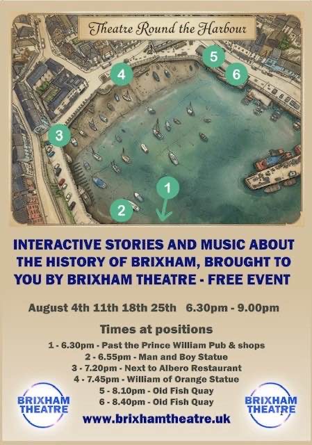 Theatre Round The Harbour, Brixham Quay - FREE