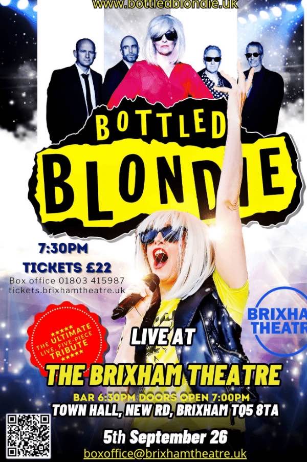 Early Bird Discount - Bottled Blondie Tribute Band - 5 September 2026