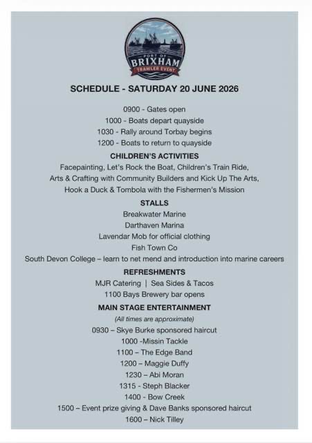 Brixham Trawler Event