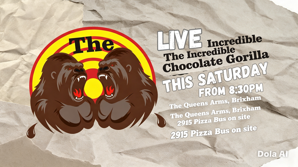 🎸 THE INCREDIBLE CHOCOLATE GORILLA — LIVE! 🎸
