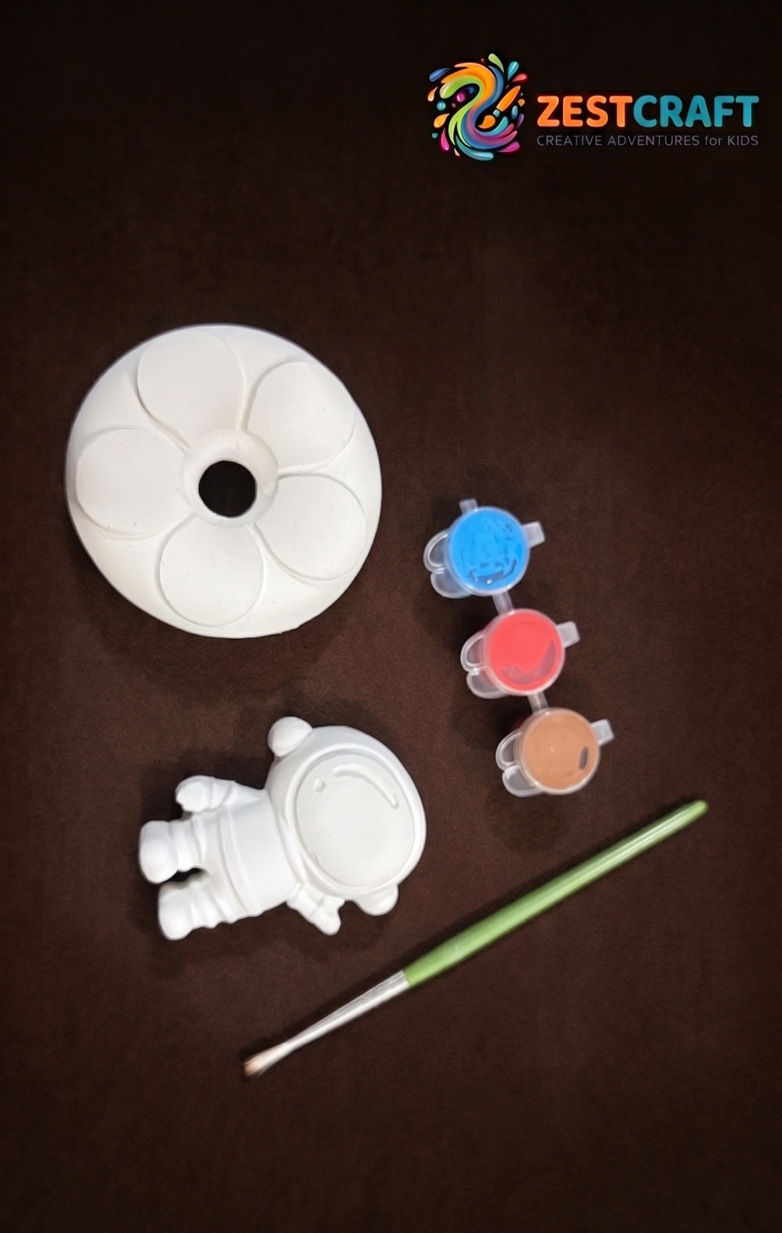 Sweet Donut & Astronaut Painting Kit_1