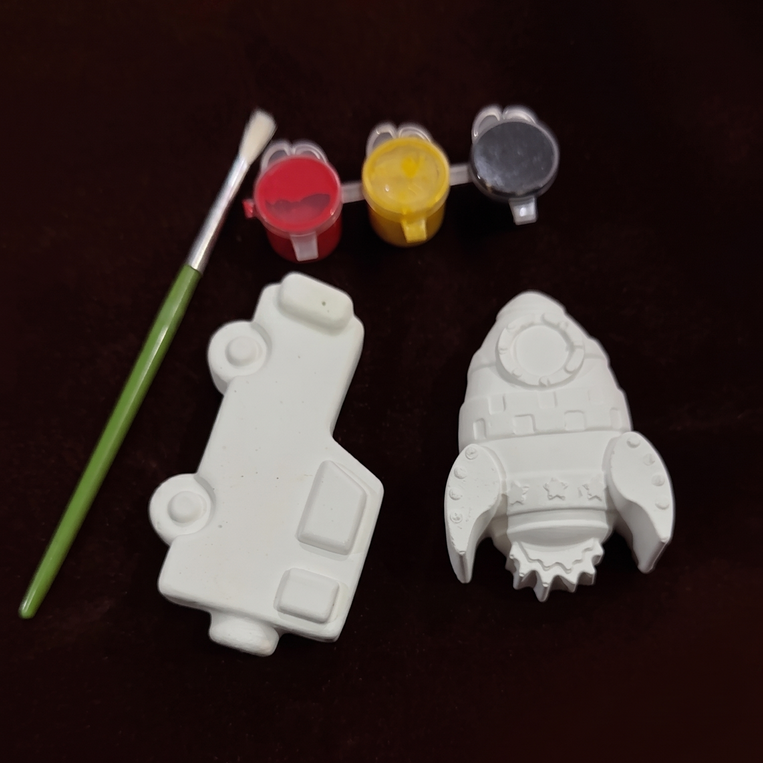 Rocket Ship & Car Painting Kit_1