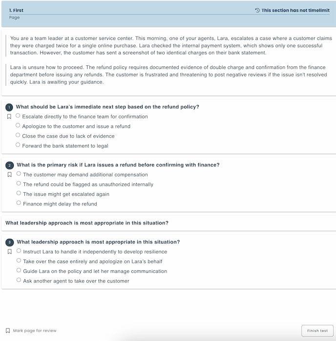 Content group example