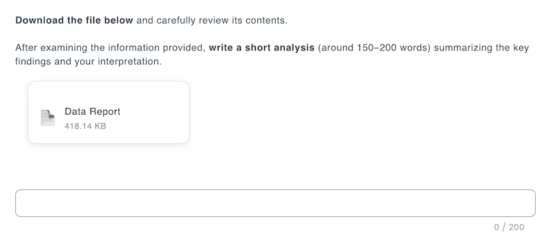 Sample file upload question