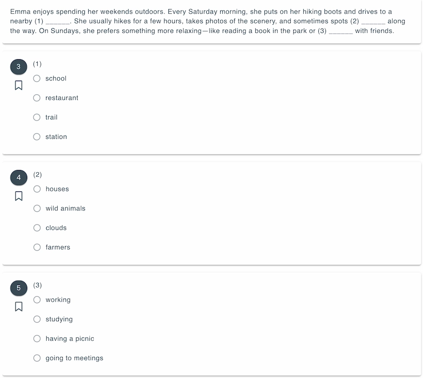 Sample composite question