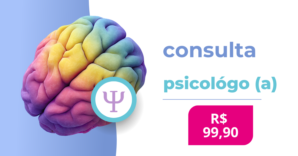 Psicólogo (a) - Consulta R$ 99,90 🩺