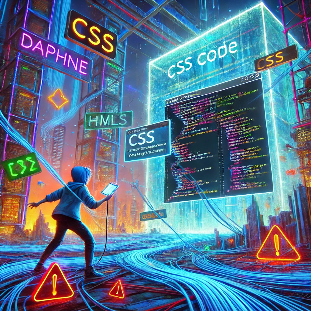 Daphne 無法抓取 CSS 解決方法