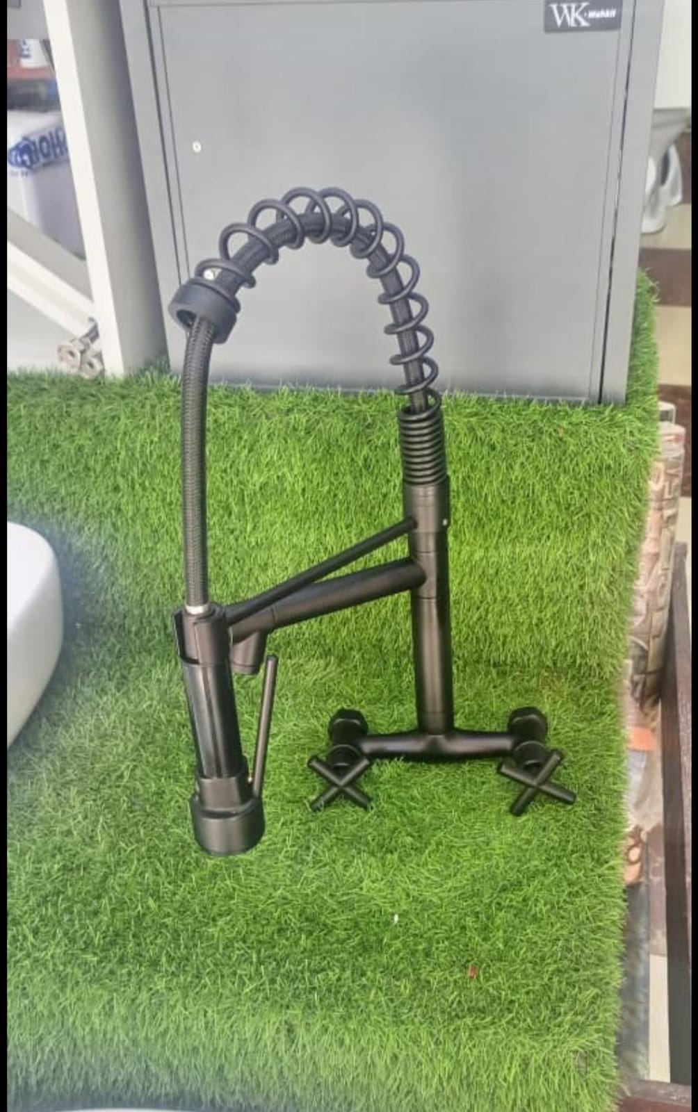 Wall kitchen mixer