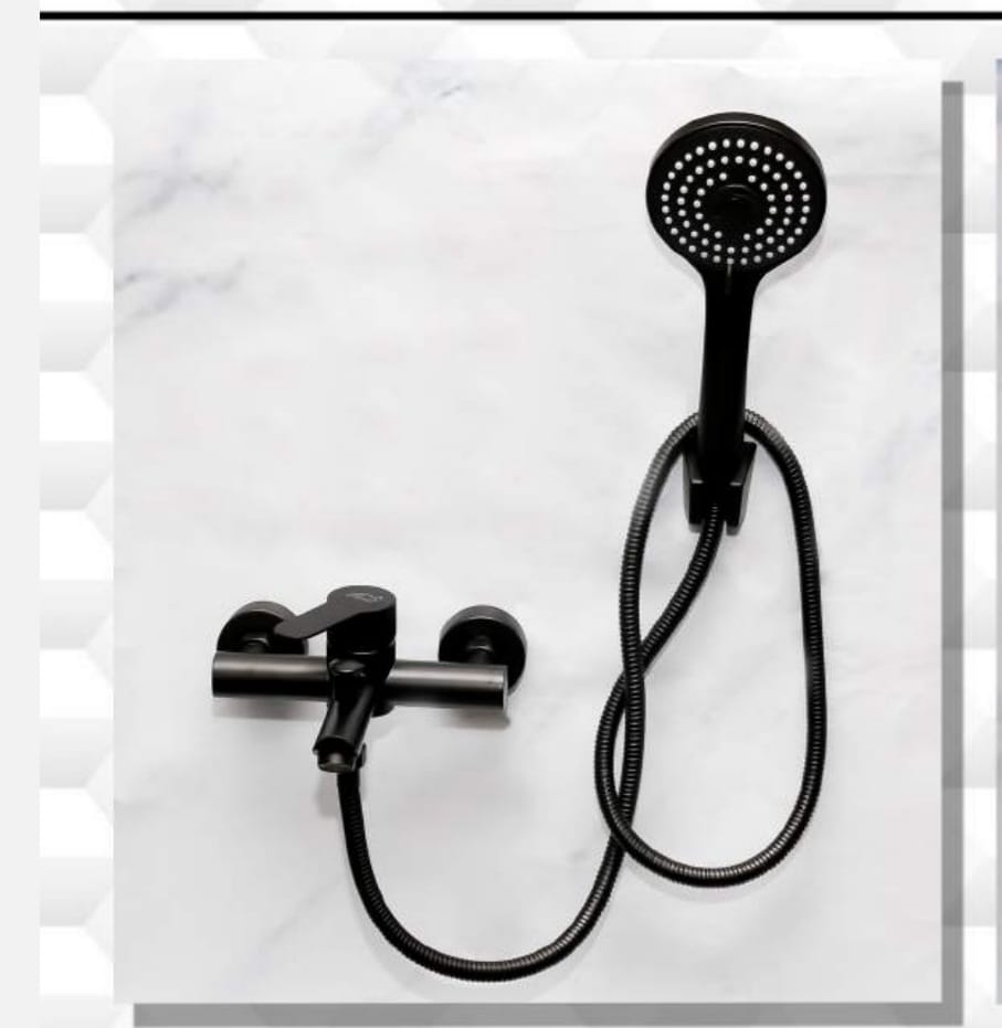 Bath Mixer Black