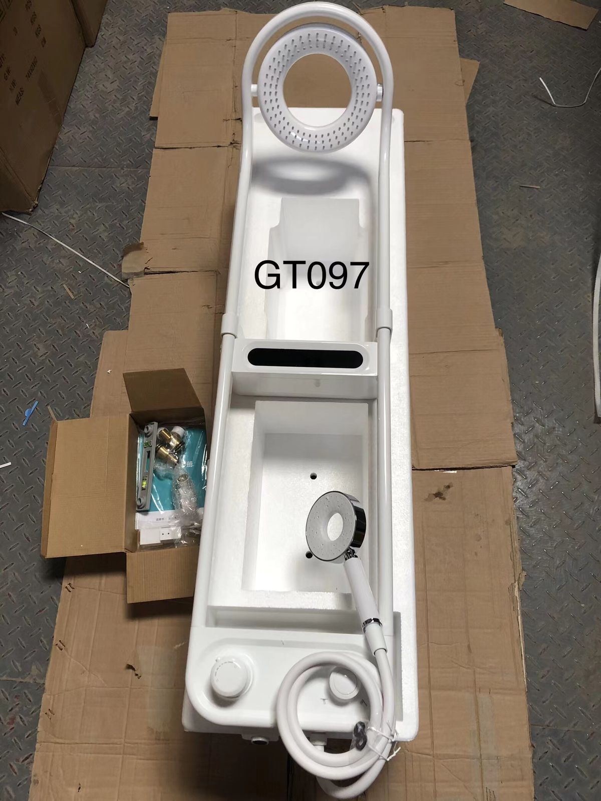 Modern Shower Mixer (White)