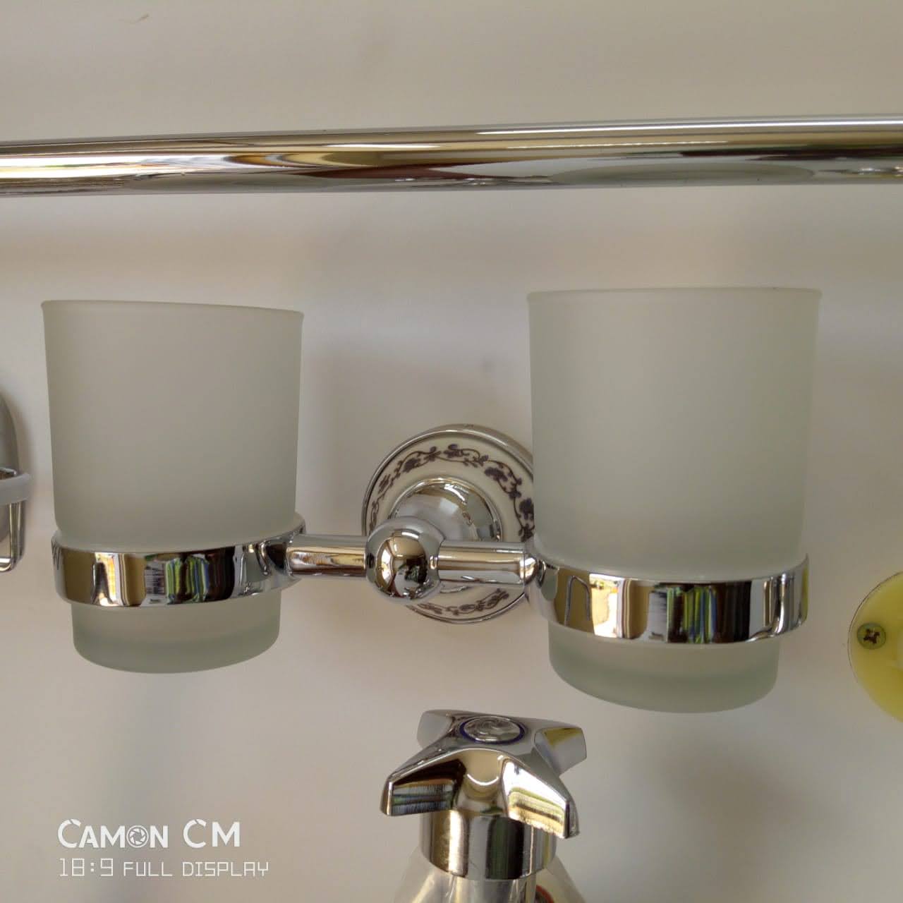 Glass Tumbler Double Deco