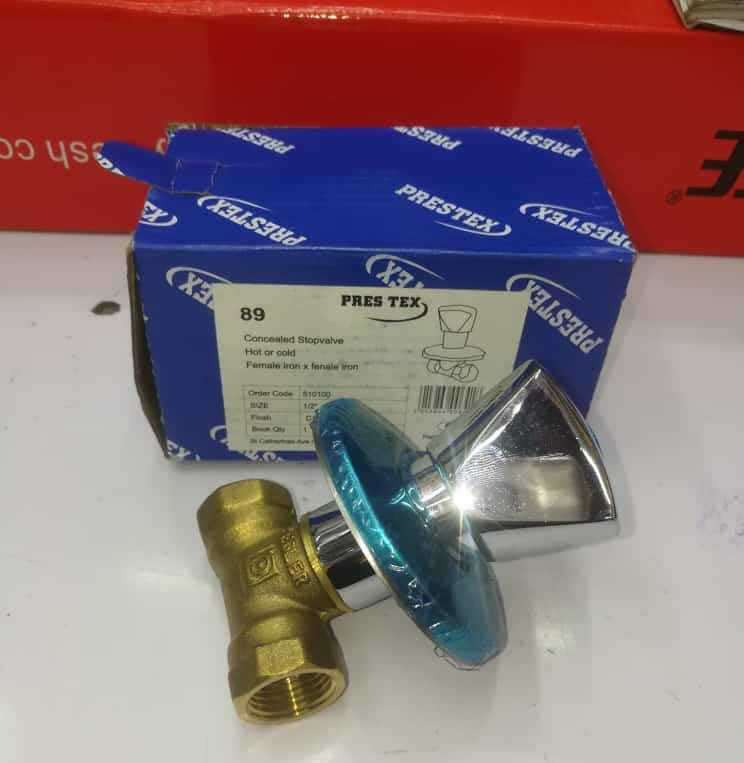 Pegler Concealed Stopcock