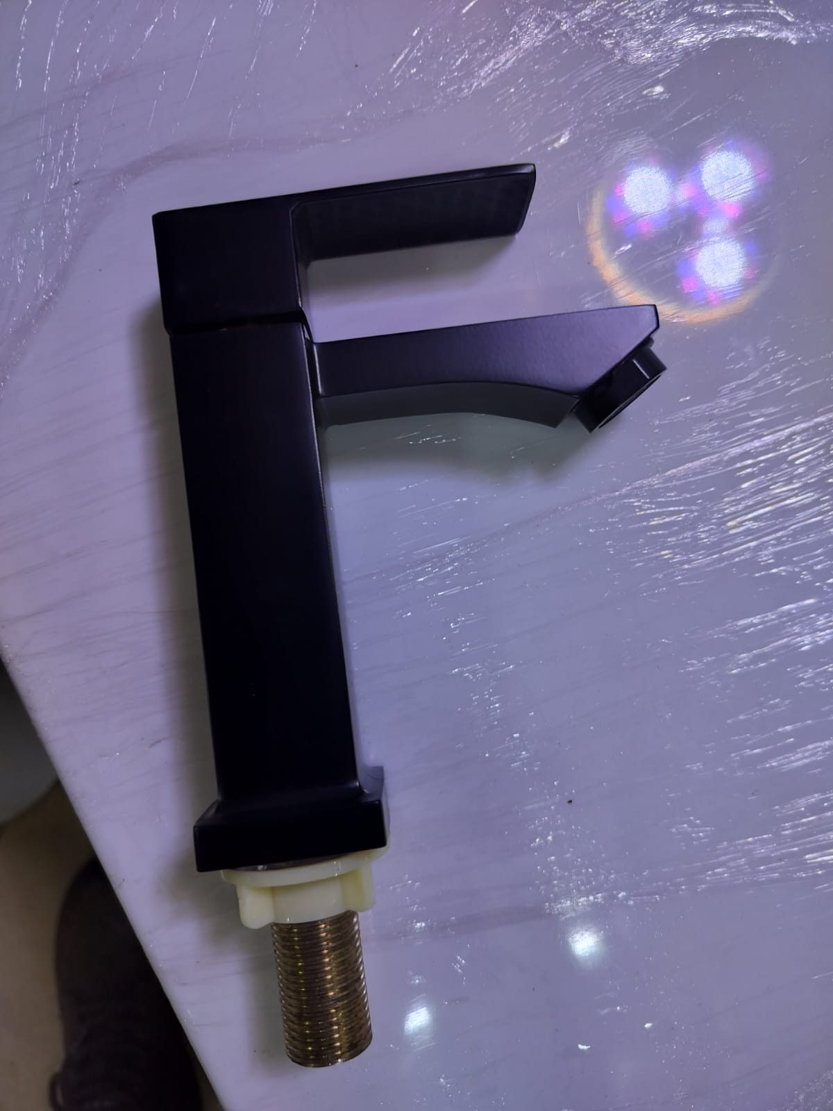 Basin Tap Black Cold