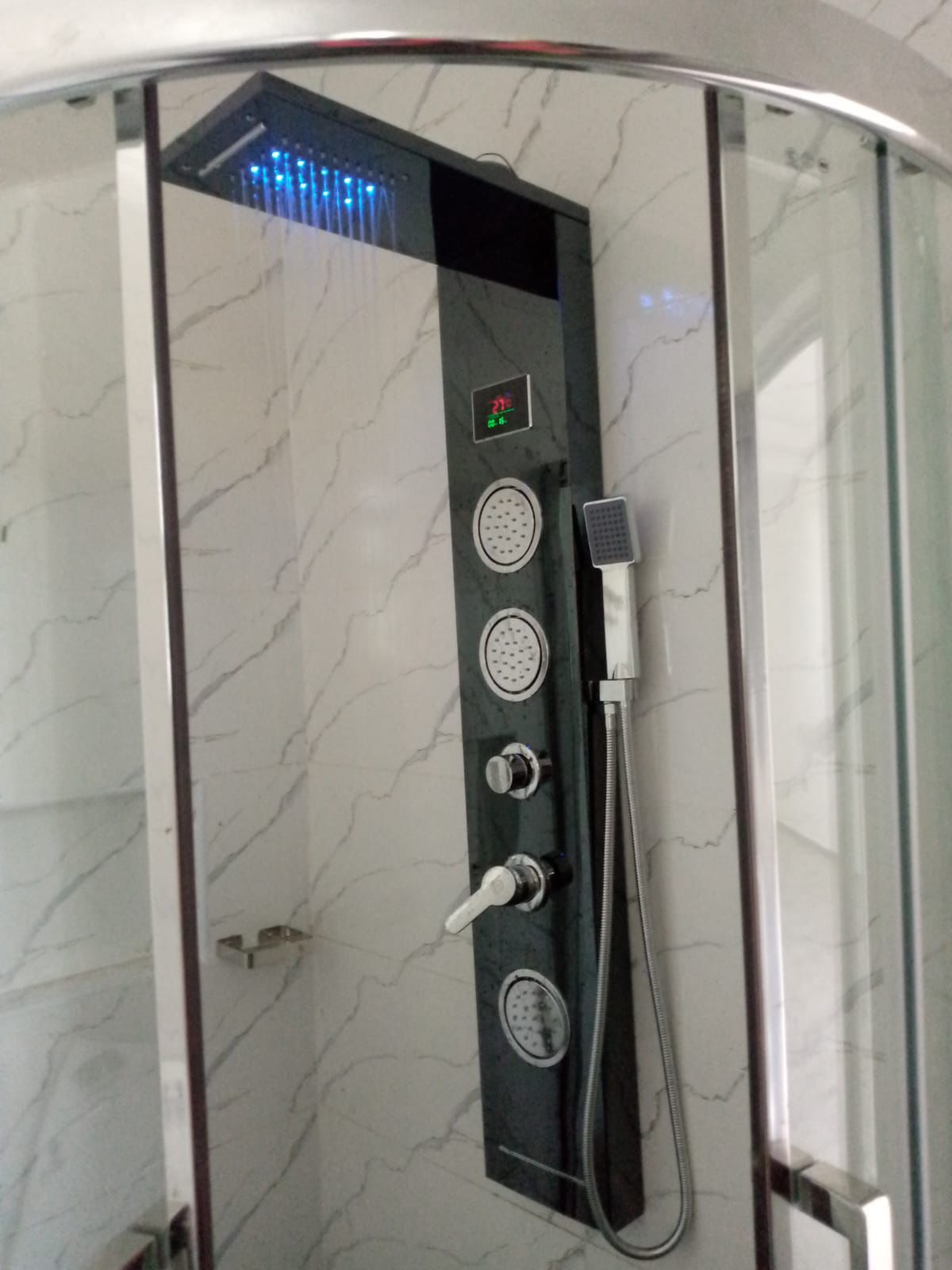 Shower Panel Black