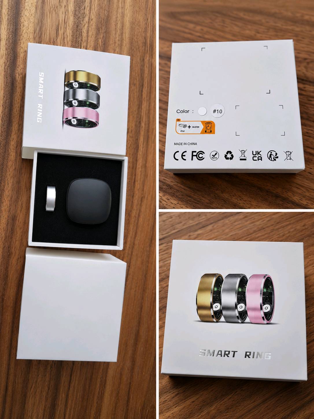Bague connectée Smart Ring élégante