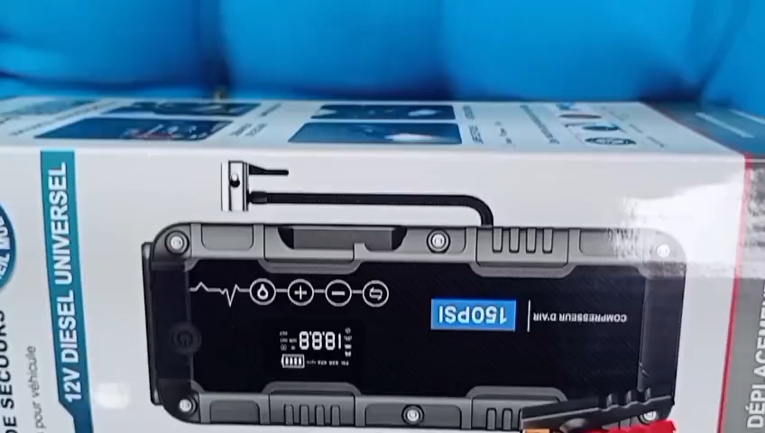 booster de démarrage 4 en 1