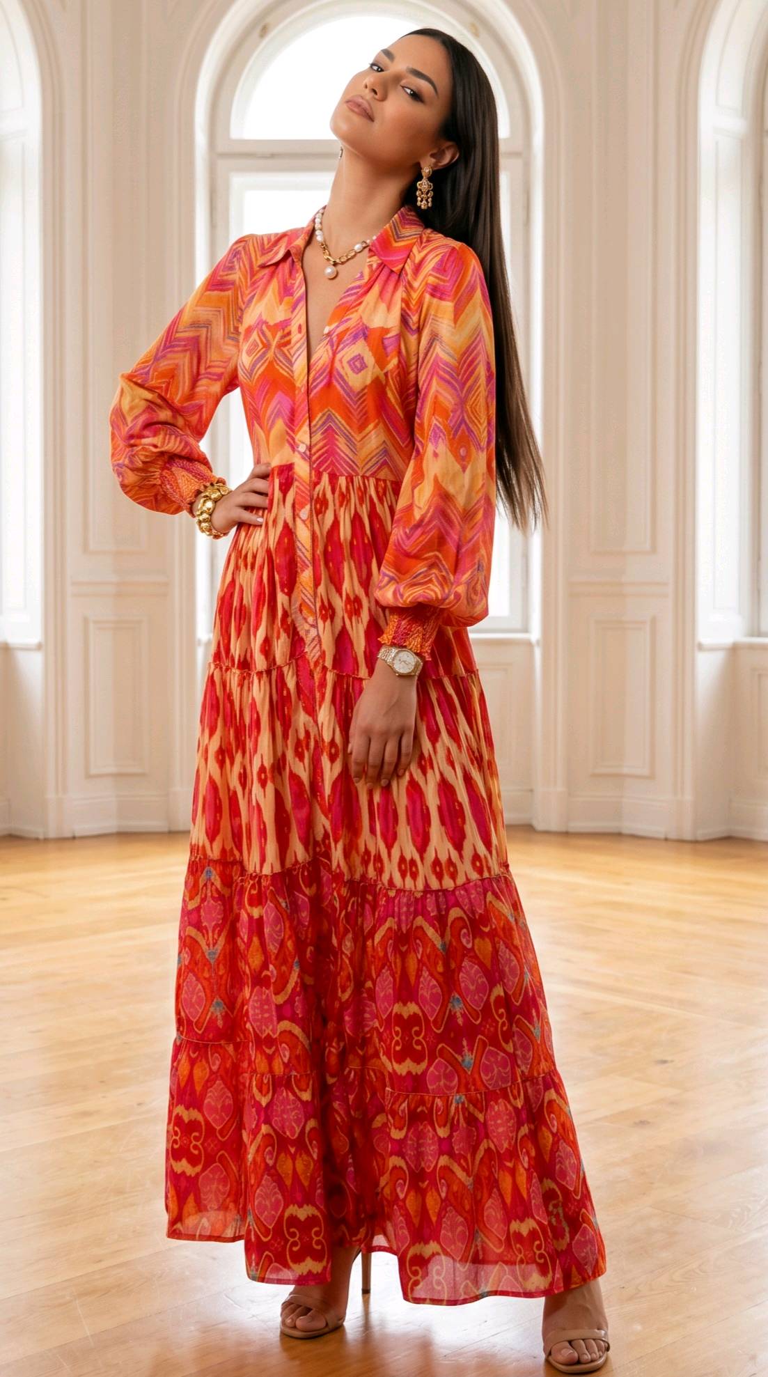 Robe longue "NAÏA"