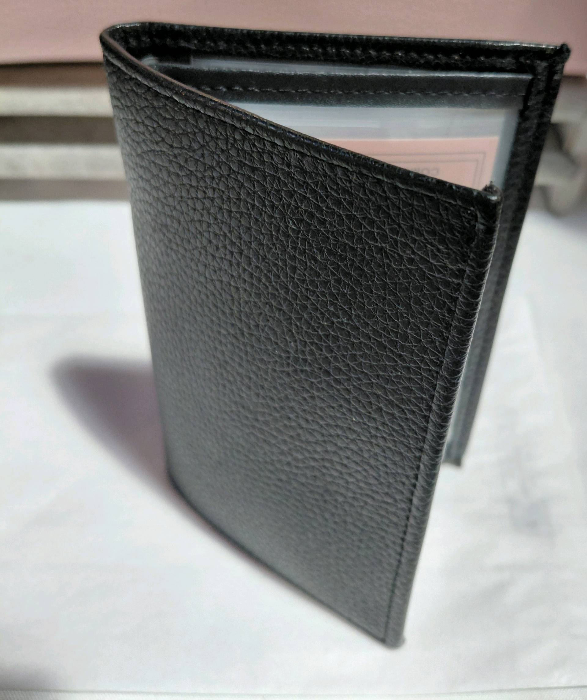 Portefeuille noir pour hommes