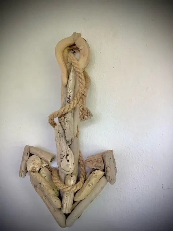 ancre  marine et son cordage  — visuel 4