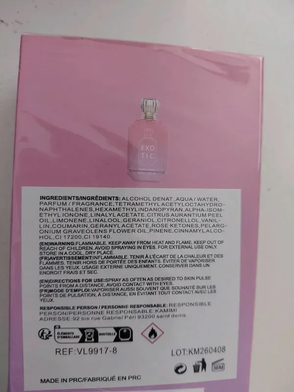Eau de Parfum EXOTIC  — visuel 3
