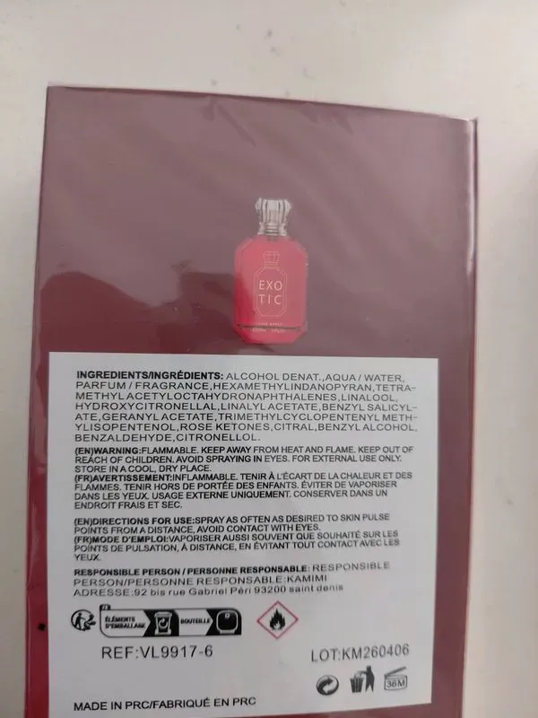 Eau de Parfum EXOTIC  — visuel 5