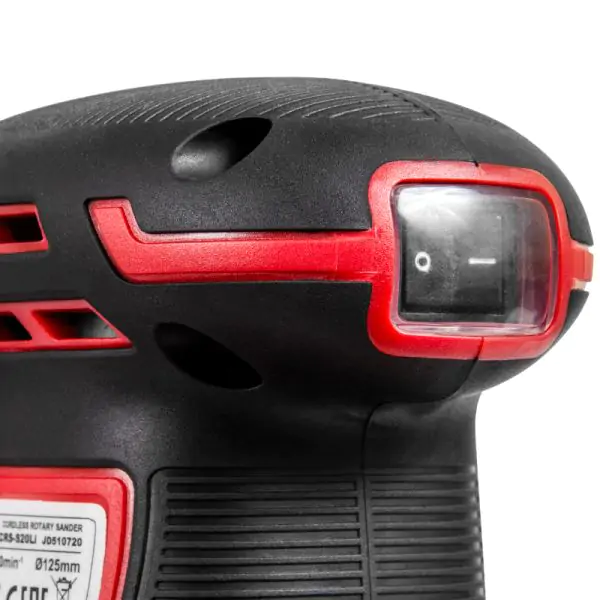 ponceuse orbitale worcraft+ batterie 4ah et chargeur — visuel 8