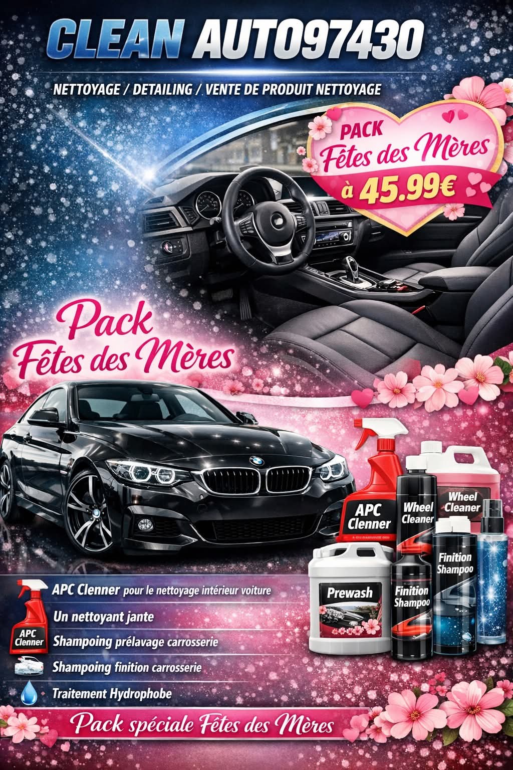 Pack Nettoyage fête des mères 