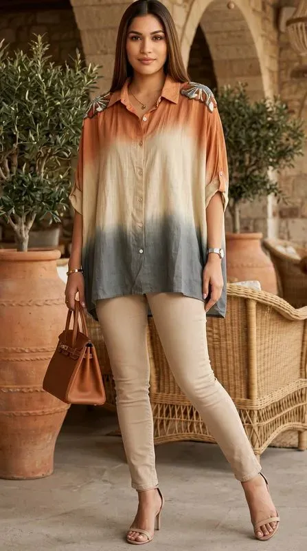 Chemise oversize " Perla " — visuel 4