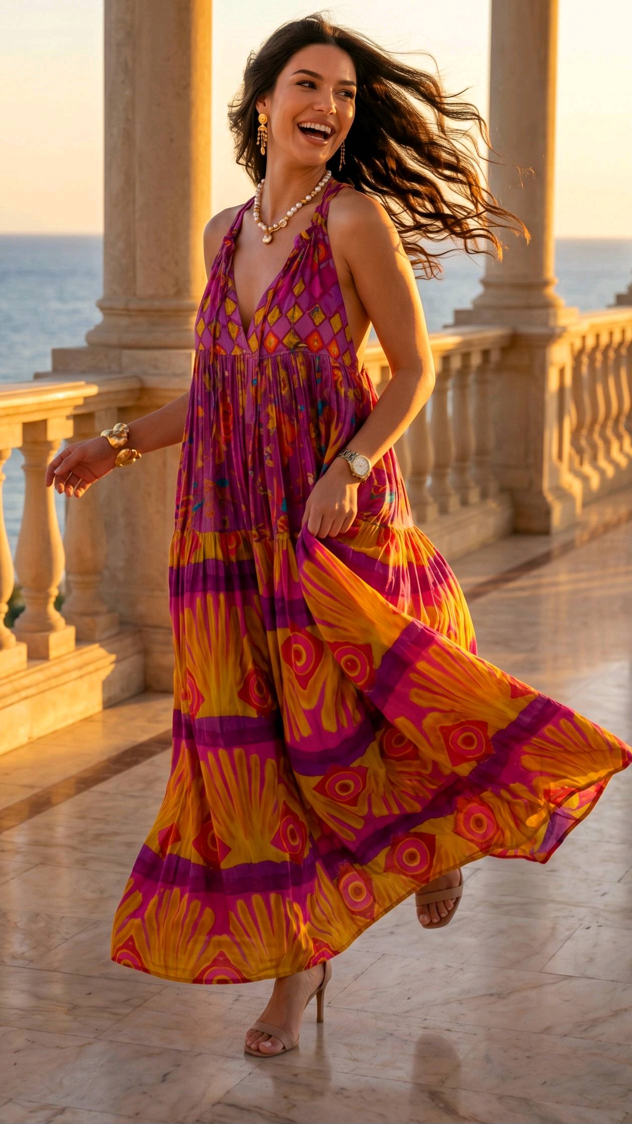 Robe longue "JASMINE " — visuel 2