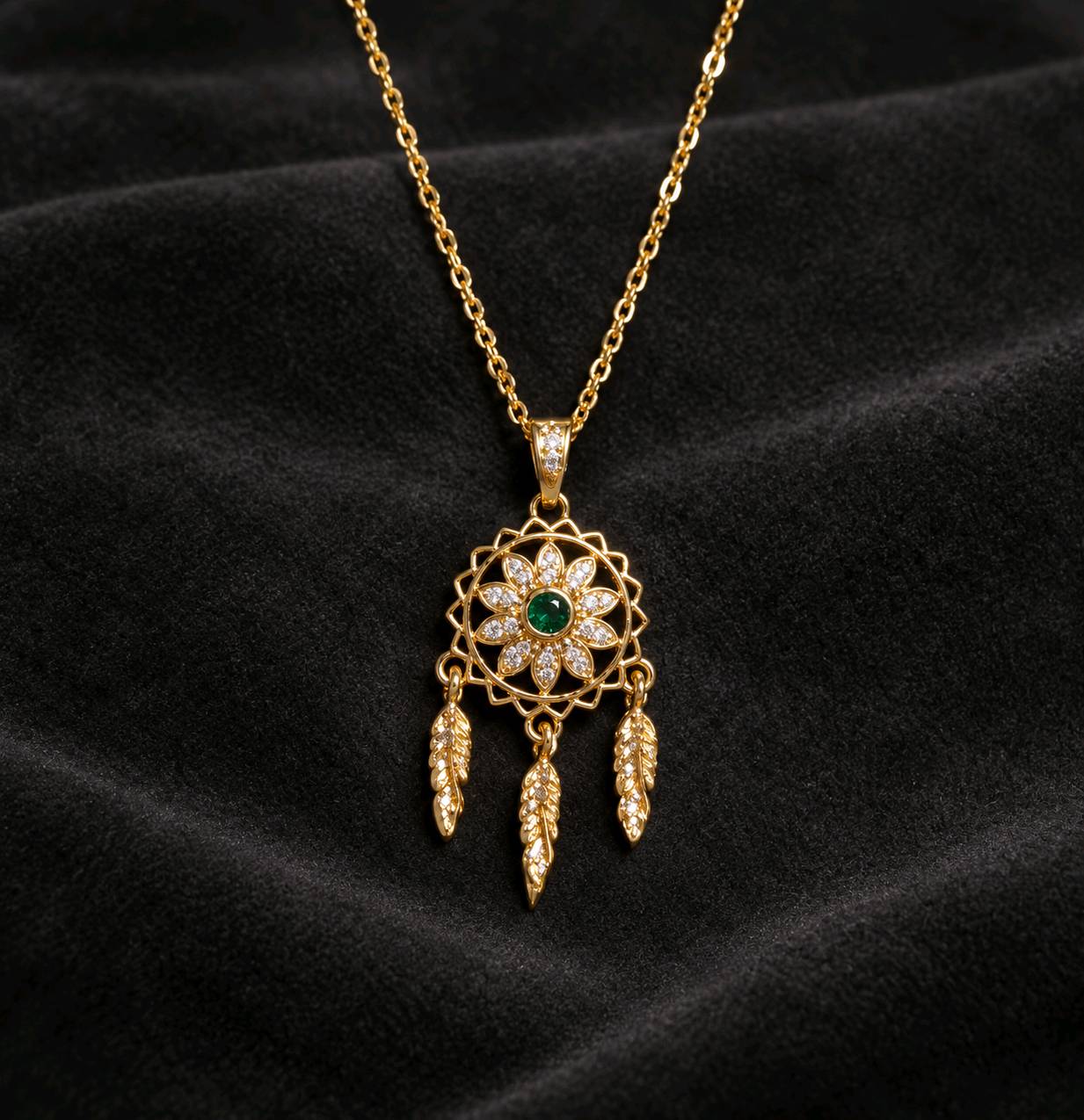 Collier attrape rêve.