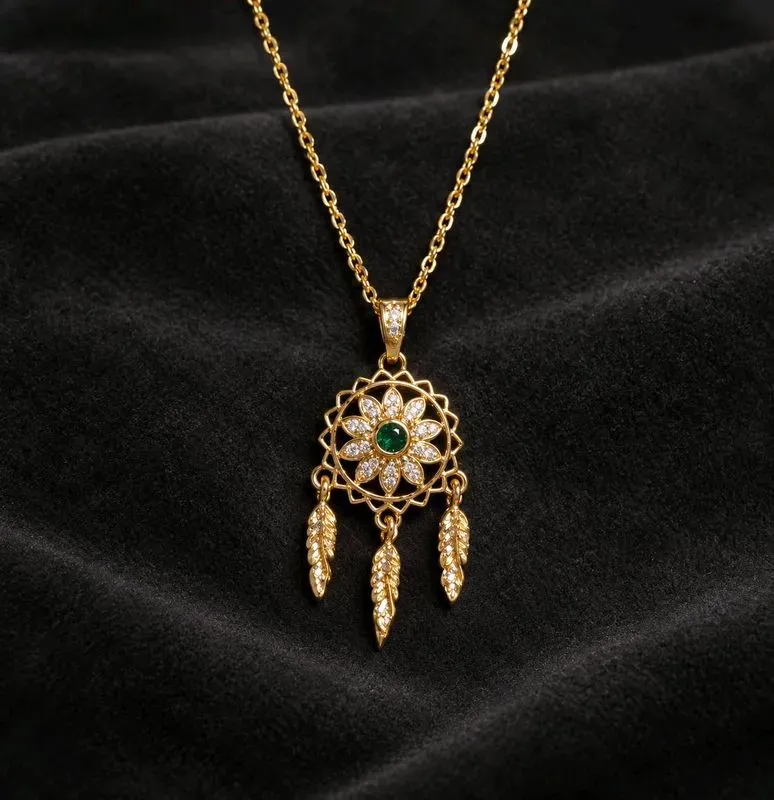 Collier attrape rêve.