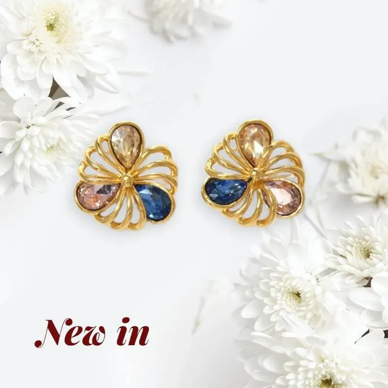 Boucles Rosace Cristal