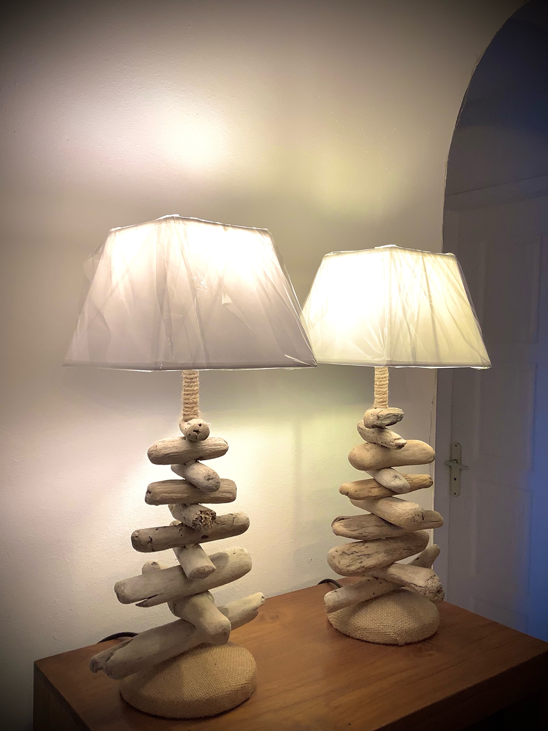 lampe de chevet modele pyramide — visuel 6