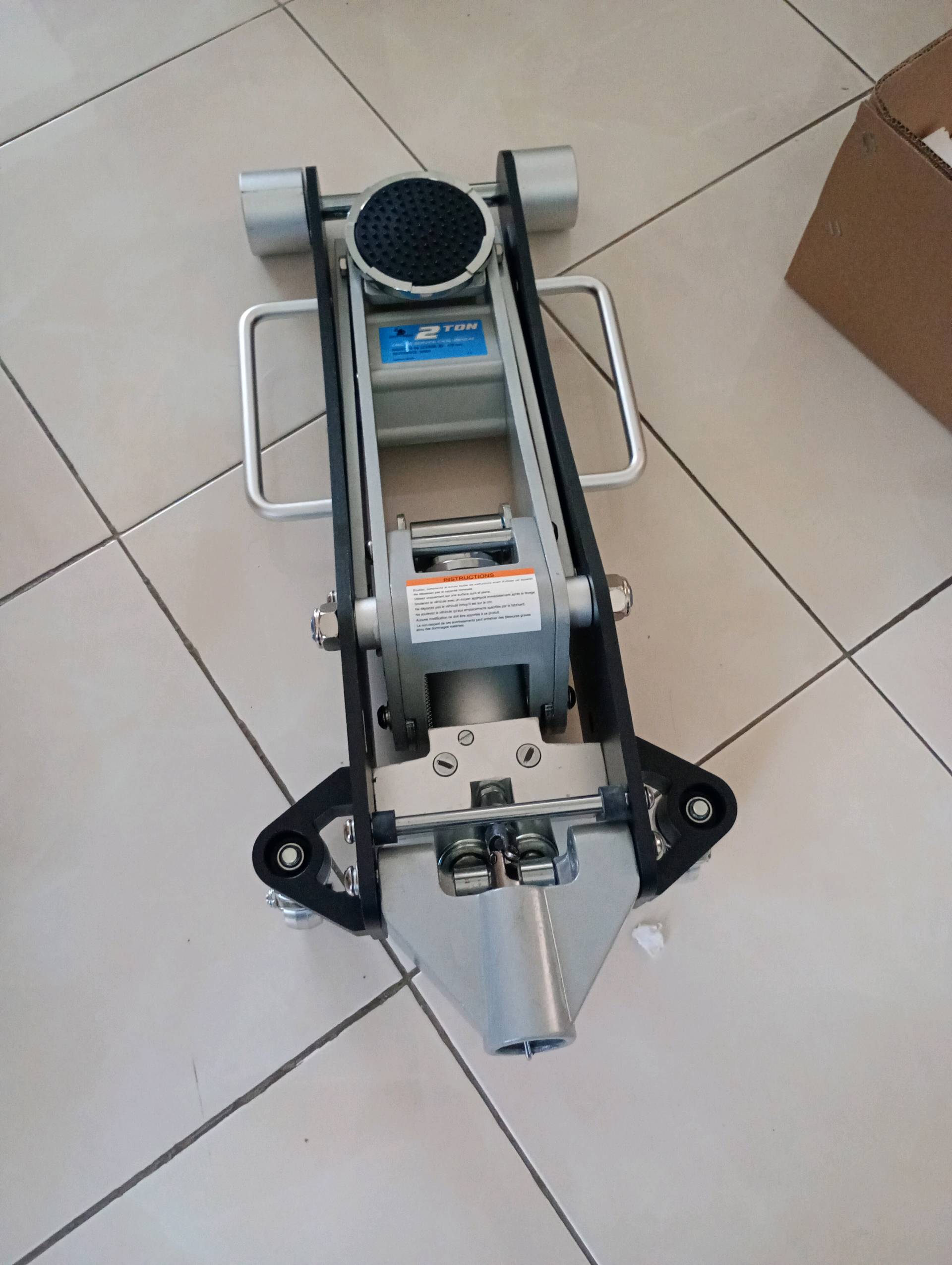 Crick aluminium ultra léger bas 83-470mm 2 tonnes 21kg seulement — visuel 5