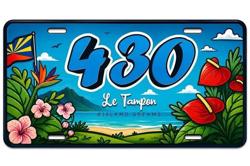 Magnets décoratifs Island Dreams | Des designs uniques inspirés de La Réunion