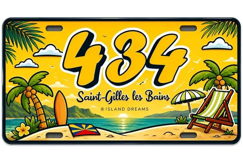 Magnets décoratifs Island Dreams | Des designs uniques inspirés de La Réunion — visuel 2