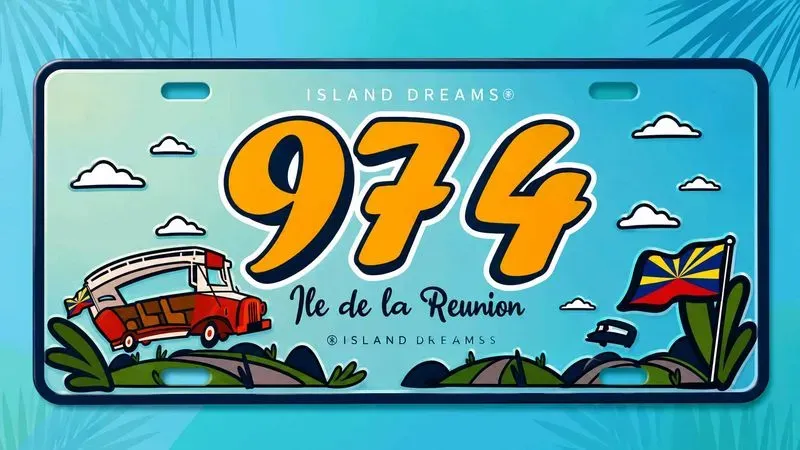 Magnets décoratifs Island Dreams | Des designs uniques inspirés de La Réunion — visuel 6