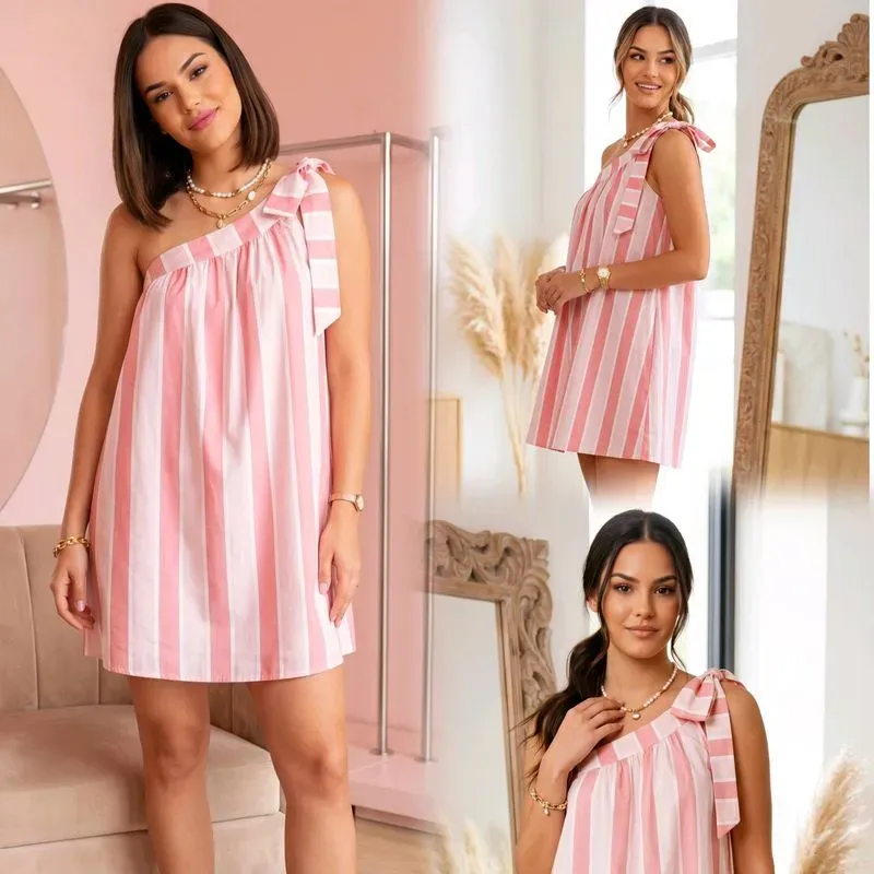 Robe "AURA" asymétrique