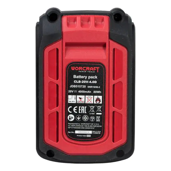 batterie Worcraft 4ah 🔋 — visuel 5