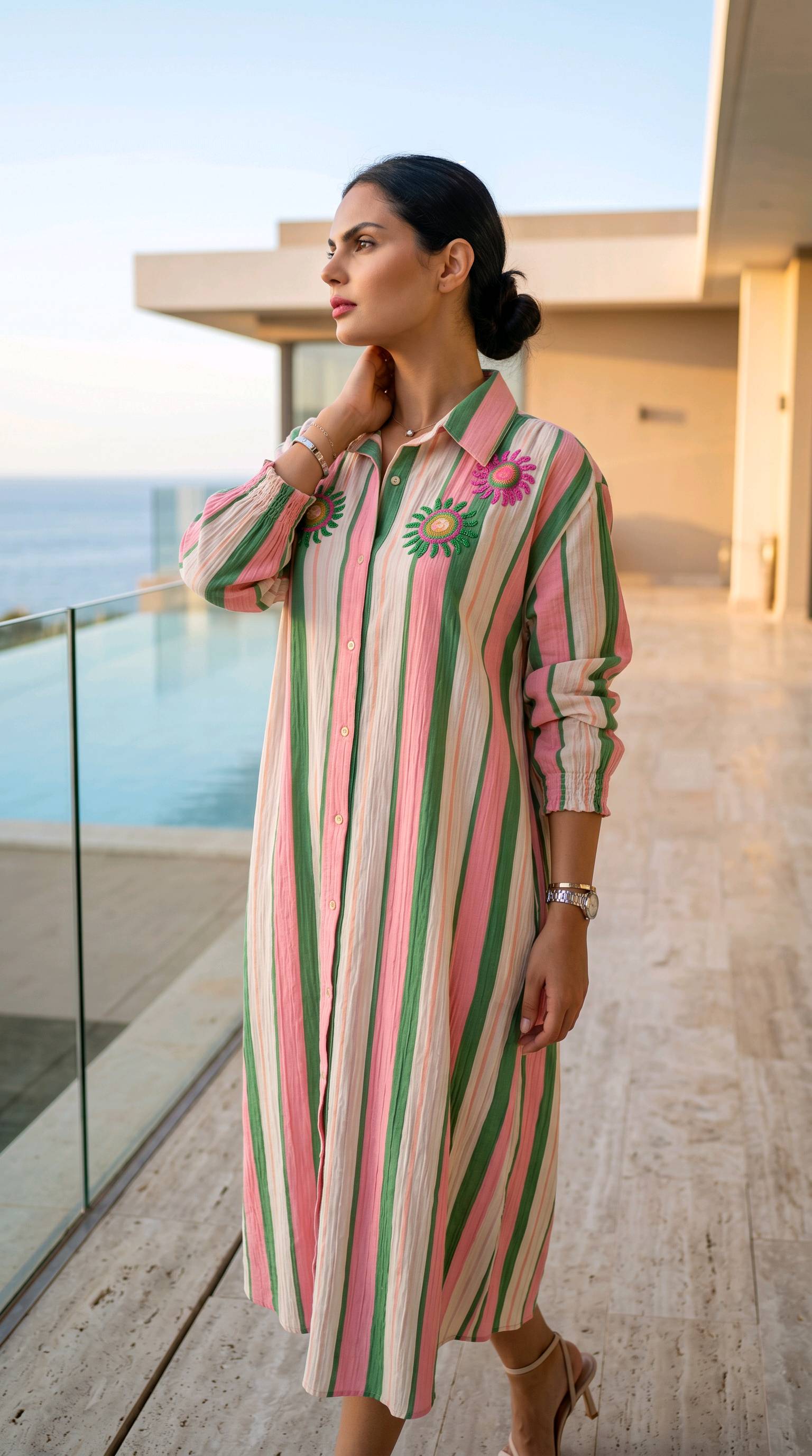Robe longue "CAMÉLIA" — visuel 2