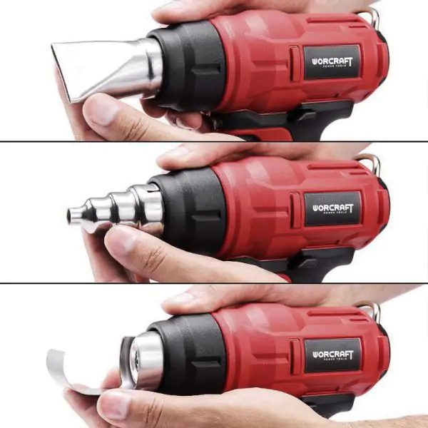 Décapeur thermique industriel sans fil + batterie 4ah et chargeur  — visuel 7
