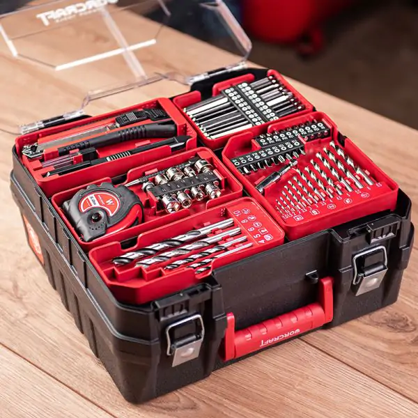 visseuse/ perceuse sans fil et sans balais WORCRAFT CHD-S20LiBAS 74 pieces — visuel 3