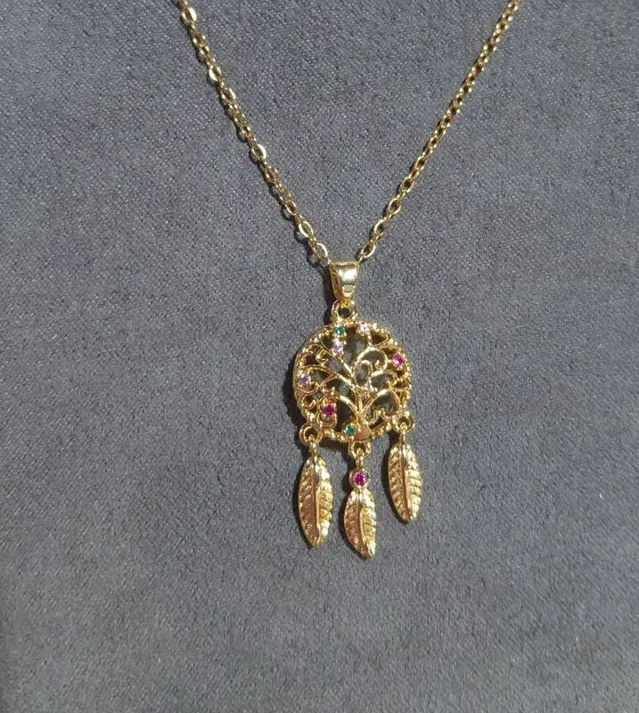 Collier attrape rêve.