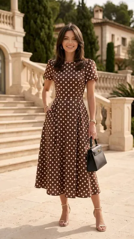 Robe rétro "ROSALIE" — visuel 4