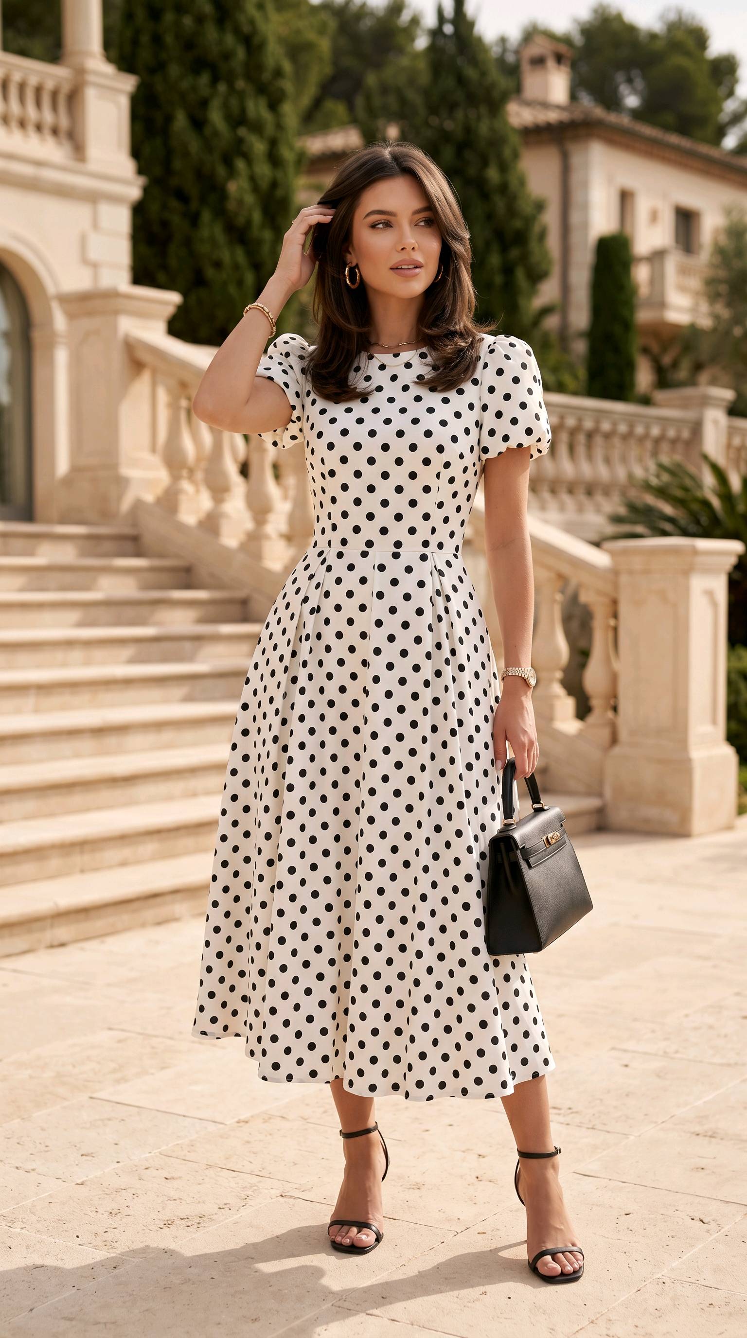 Robe rétro "ROSALIE" — visuel 3